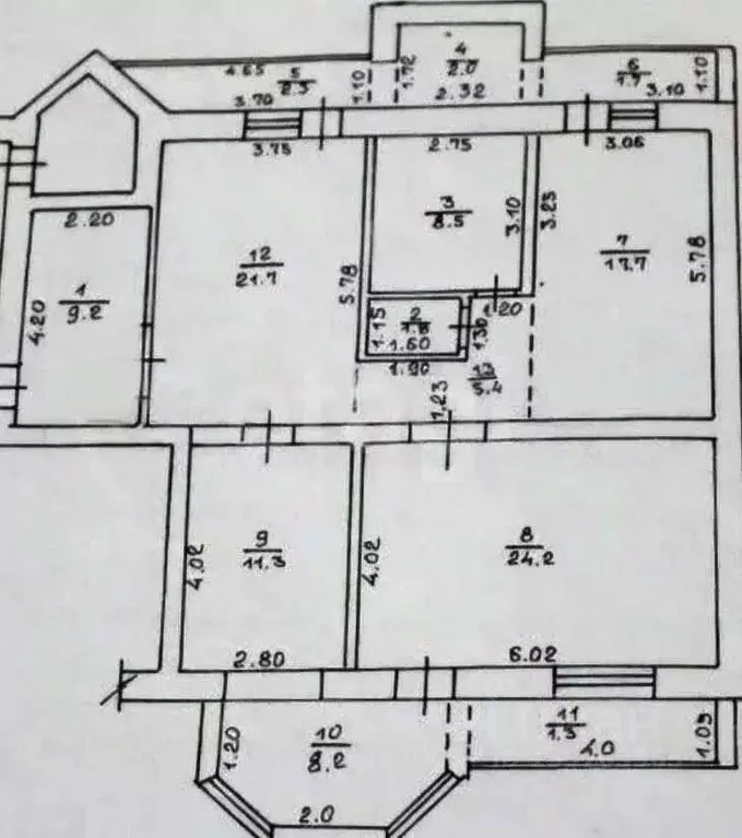 3-к кв. Краснодарский край, Анапа ул. Ленина, 161Б (115.0 м) - Фото 2