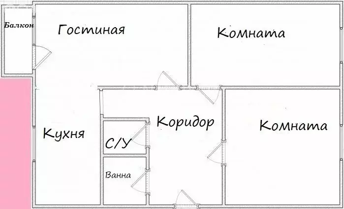 2-комнатная квартира: Москва, Люблинская улица, 107/10 (82 м) - Фото 1