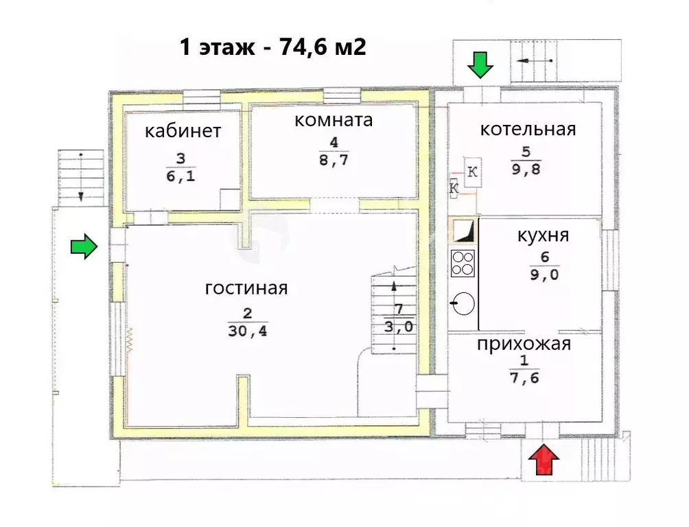 Дом в Свердловская область, Екатеринбург муниципальное образование, ... - Фото 1