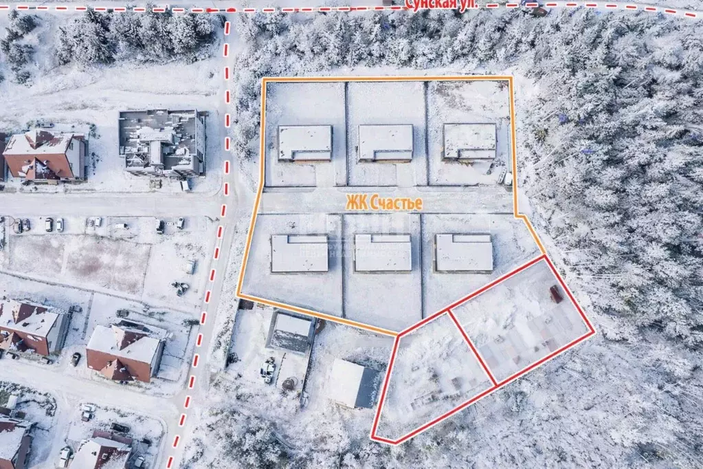 Участок в Карелия, Петрозаводск Счастье жилой комплекс (8.89 сот.) - Фото 1