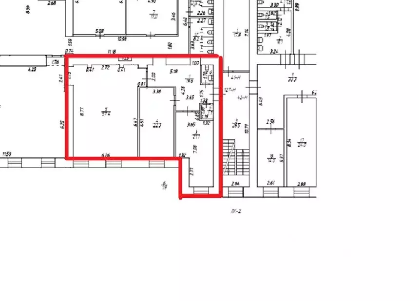 Помещение свободного назначения в Санкт-Петербург Конногвардейский ... - Фото 1