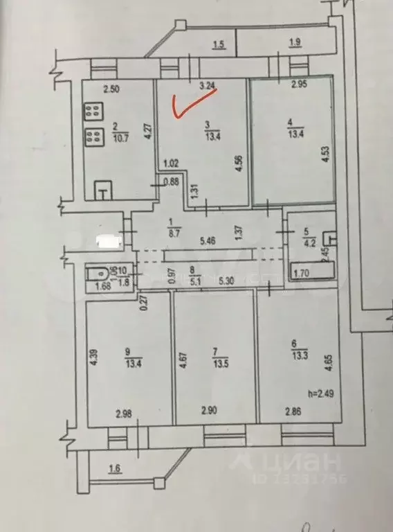 Комната Кировская область, Киров ул. Мостовицкая, 6/3 (16.0 м) - Фото 1