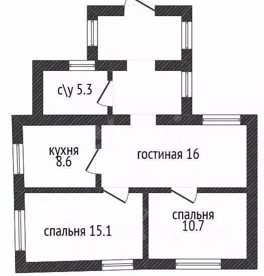 Дом в Краснодарский край, Северский район, Григорьевское с/пос, ... - Фото 2