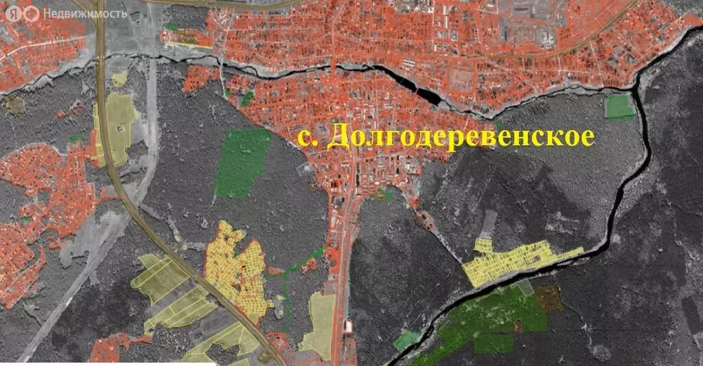 Участок в Долгодеревенское, Заречная улица (8 м) - Фото 2