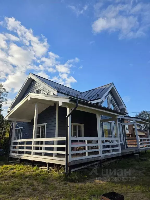 Дом в Ленинградская область, Выборгский район, пос. Первомайское, ... - Фото 1