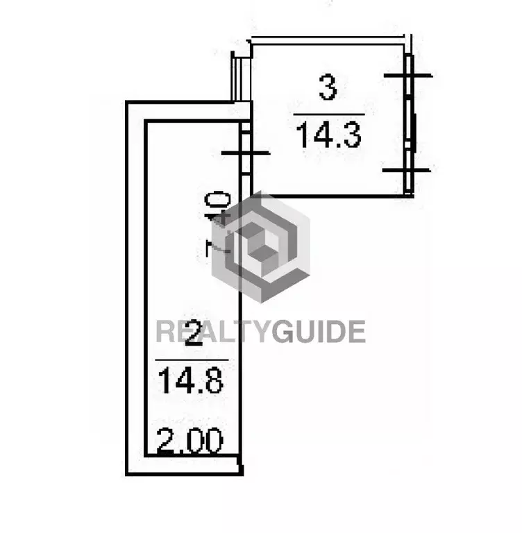 Офис в Москва Староалексеевская ул., 5 (29 м) - Фото 1