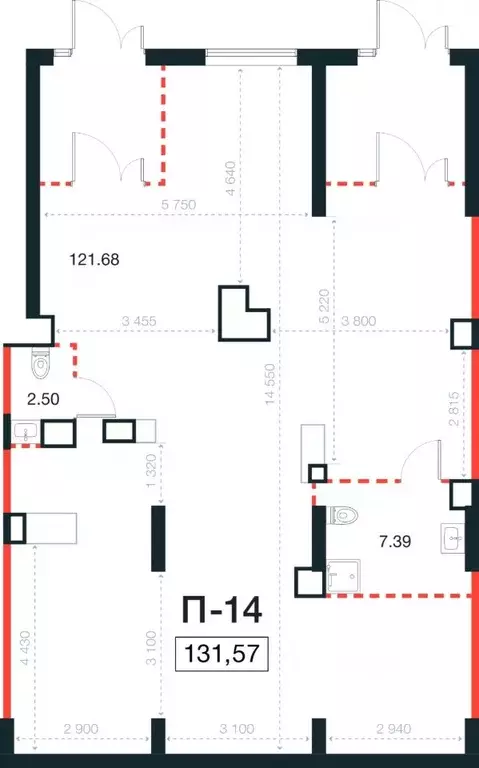 Помещение свободного назначения в Санкт-Петербург Новая Земля жилой ... - Фото 1