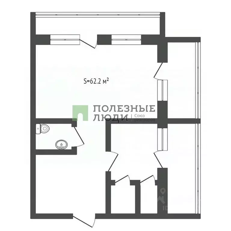 2-к кв. Томская область, Томский район, д. Кисловка, Северный мкр ул. ... - Фото 2