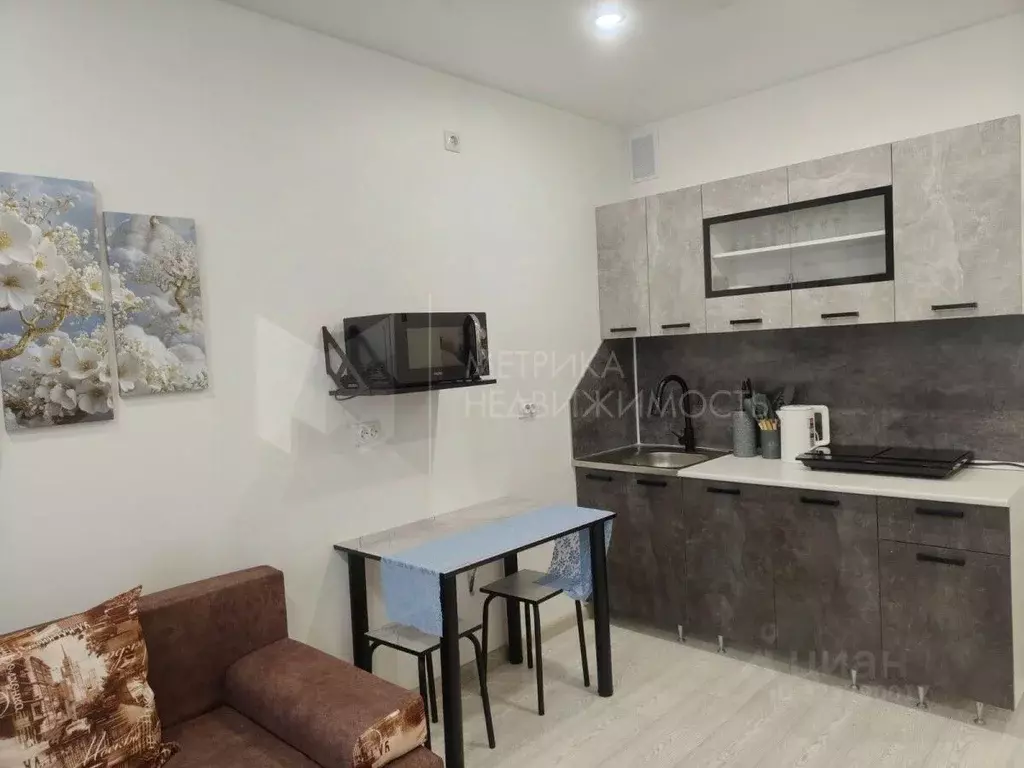 Студия Тюменская область, Тюмень ул. Новоселов, 103к1 (25.0 м) - Фото 1