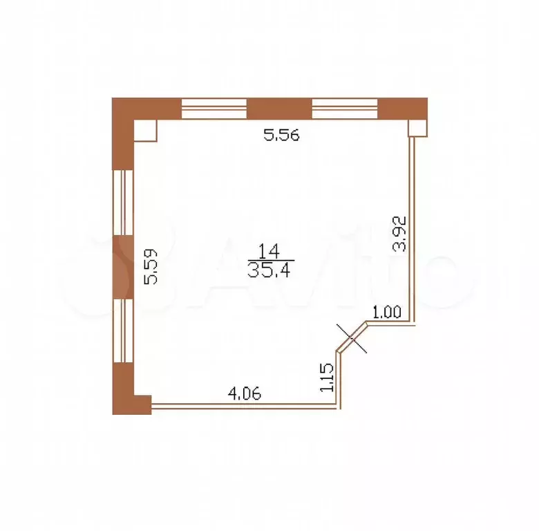 Аренда офиса, 35 м - Фото 0
