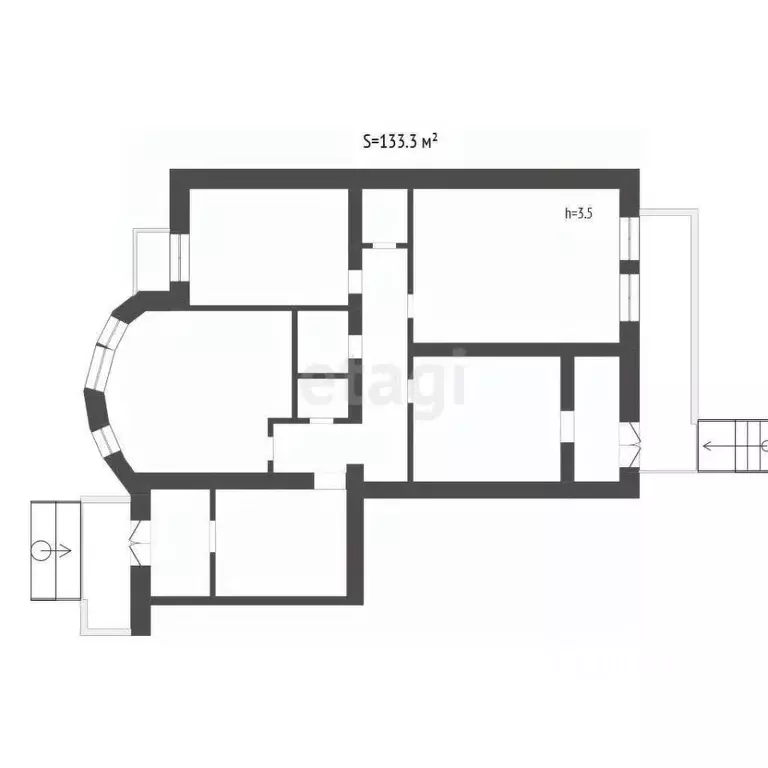 Помещение свободного назначения в Тюменская область, Тюмень ул. ... - Фото 1