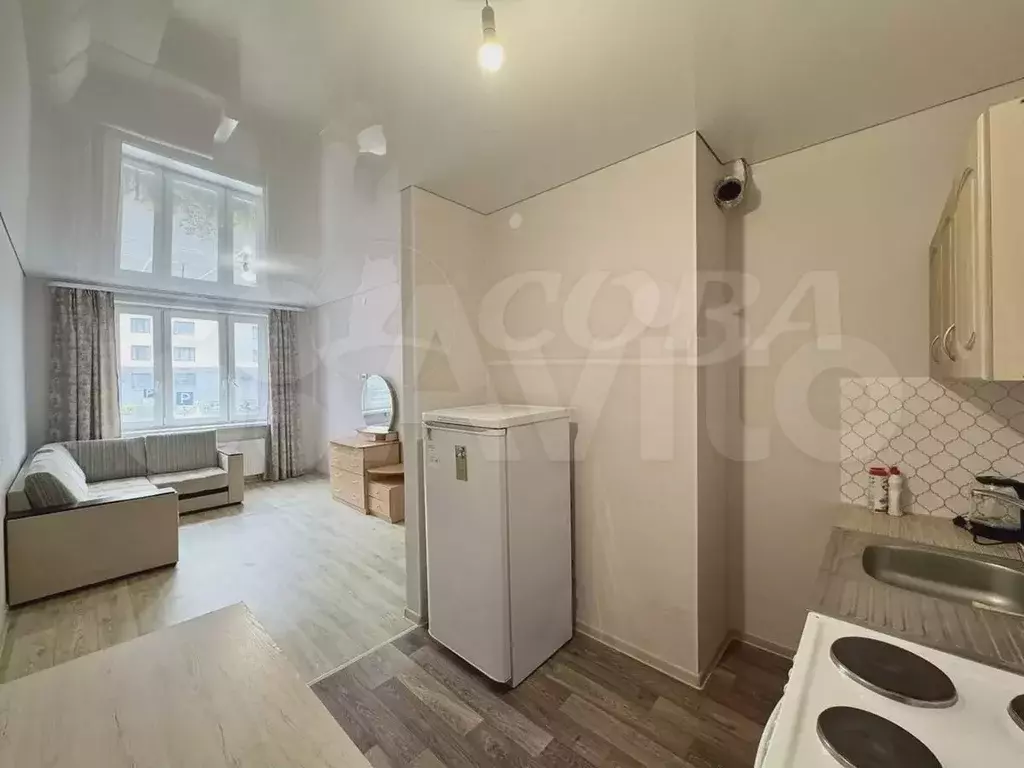 1-к. квартира, 42 м, 1/16 эт. - Фото 1