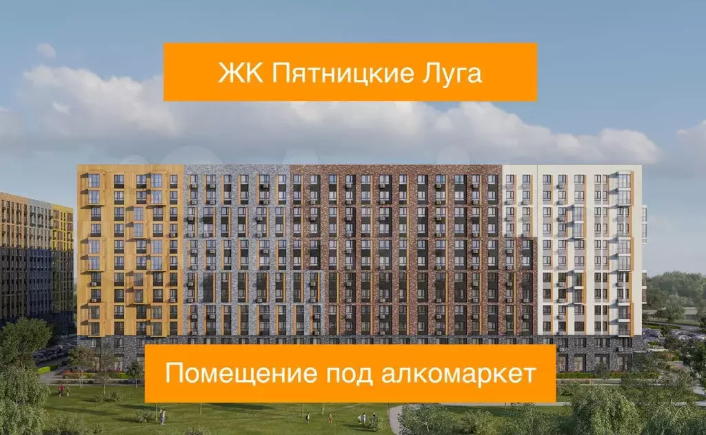 Пятницкие Луга помещение под алкомаркет 81 м - Фото 1