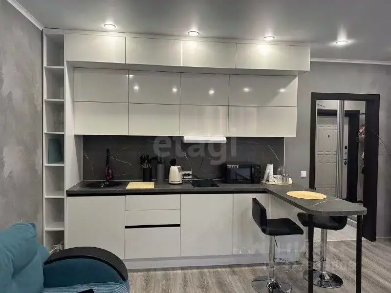 Студия Тюменская область, Тюмень ул. Николая Никитина, 2 (26.0 м) - Фото 1