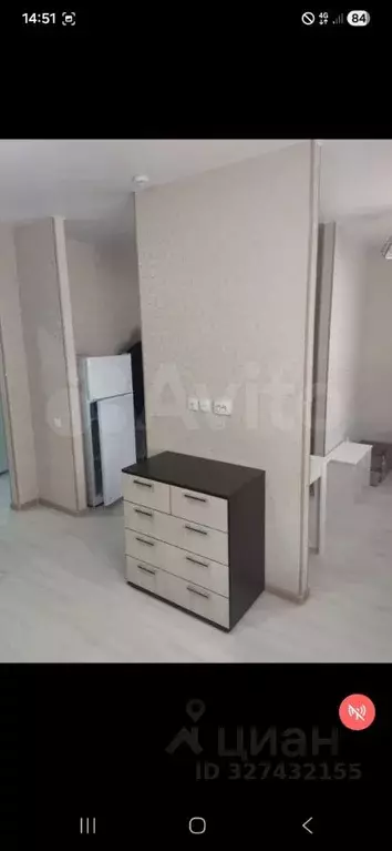 Студия Белгородская область, Белгород ул. Семейная, 21 (27.0 м) - Фото 1