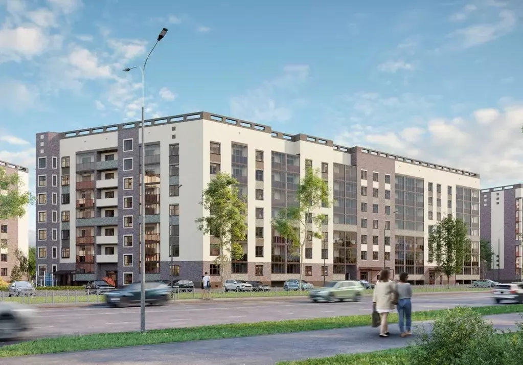 2-к кв. Новгородская область, Великий Новгород Юннатов жилой комплекс ... - Фото 2