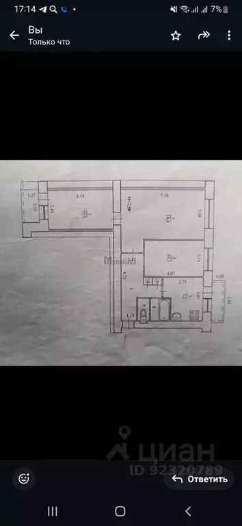 3-к кв. Волгоградская область, Волгоград ул. Маршала Еременко, 96 ... - Фото 2