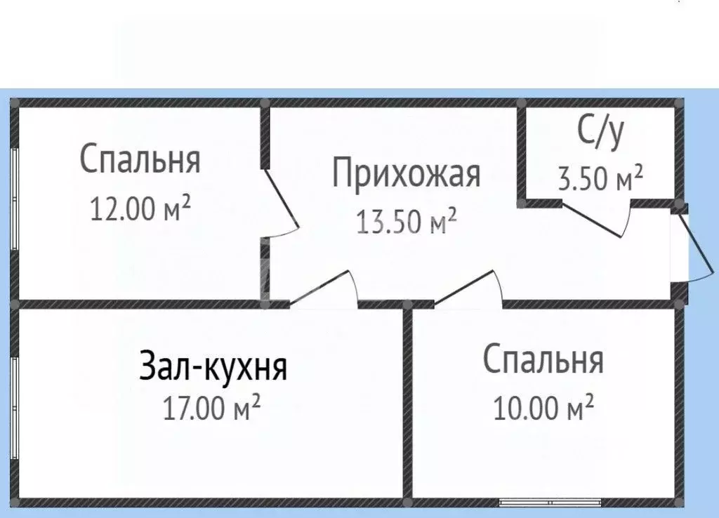 3-к кв. Дагестан, Махачкала Научный Городок мкр, ул. Самурская, 85 ... - Фото 1