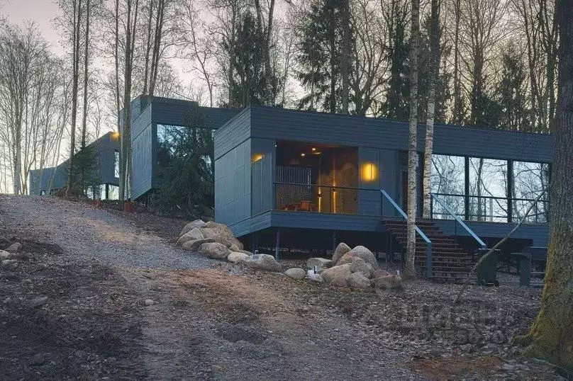 Дом в Ленинградская область, Выборгский район, Полянское с/пос, пос. ... - Фото 2