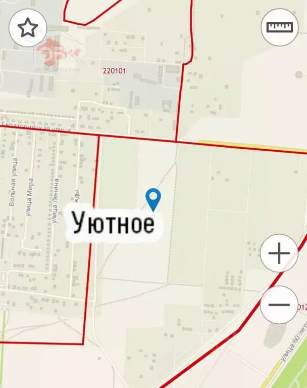 Участок в Крым, Сакский район, с. Уютное  (6.0 сот.) - Фото 1