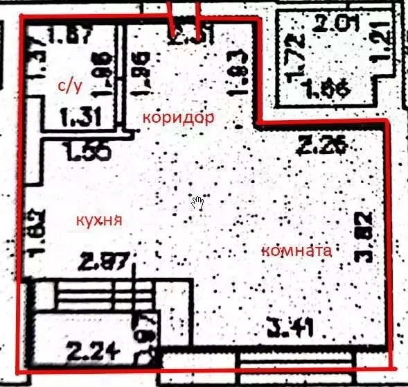 Квартира-студия, 28 м, 1/3 эт. - Фото 0