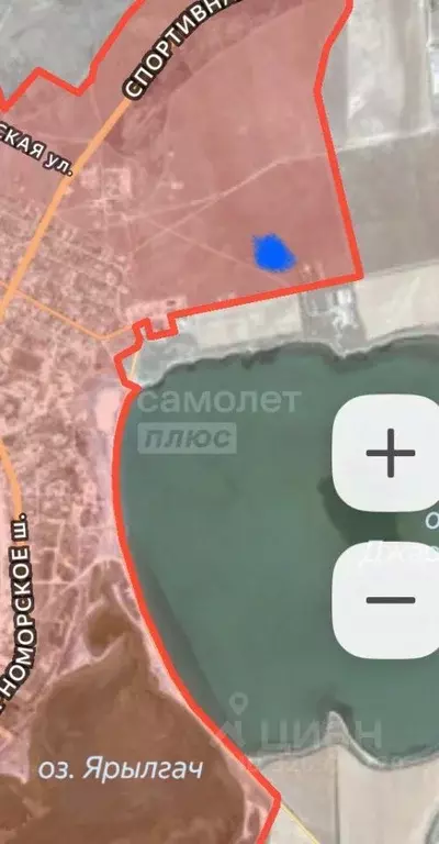 Участок в Крым, Черноморский район, с. Межводное ул. Джарылгачская ... - Фото 0