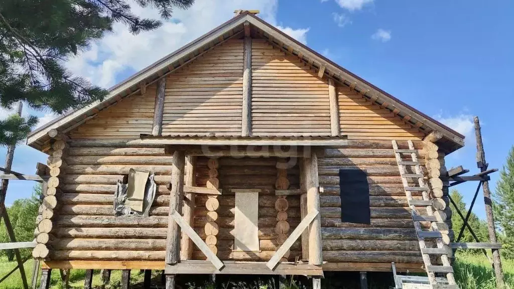 Дом в Коми, Сыктывдинский район, Пажга муниципальное образование, д. ... - Фото 1