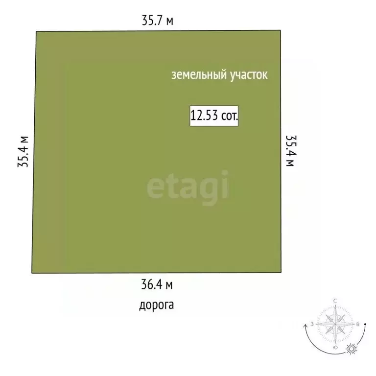 Участок в Самарская область, Красный Яр с/пос, пос. Угловой, Зона ... - Фото 2