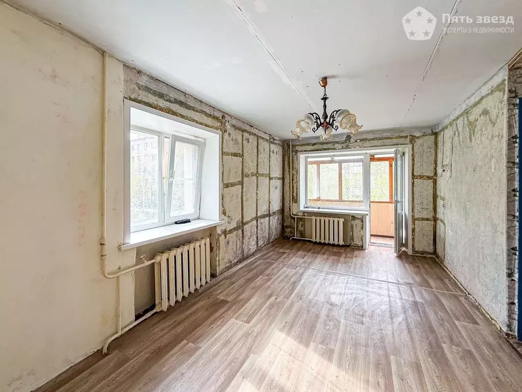 1-к кв. Тверская область, Тверь Озерная ул., 6 (31.0 м) - Фото 1