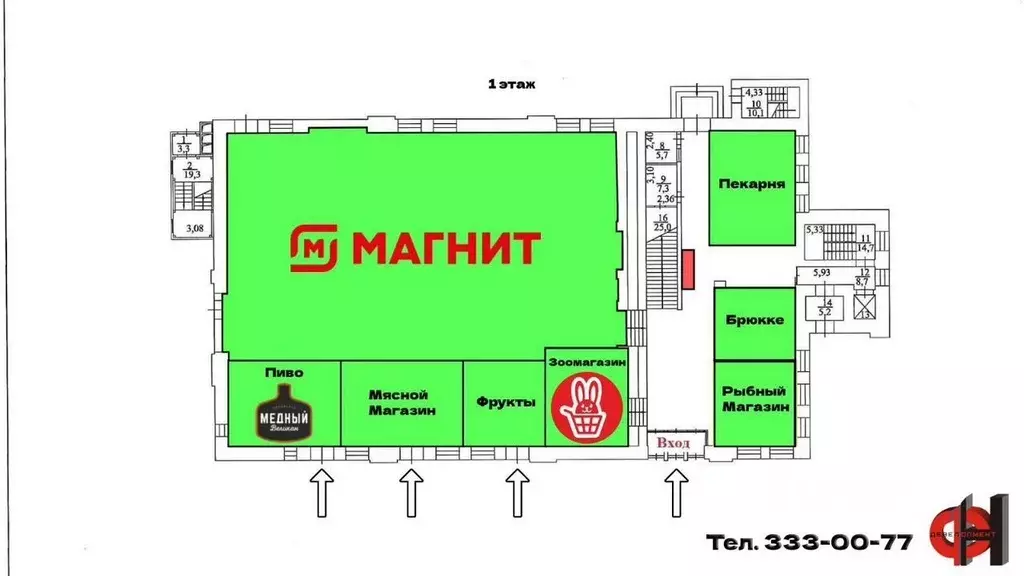 Помещение свободного назначения в Новосибирская область, Новосибирск ... - Фото 1