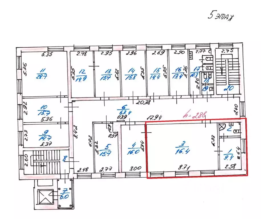 Офис в Ярославская область, Ярославль ул. Чайковского, 40А (63 м) - Фото 2