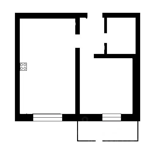 1-к кв. Воронежская область, Воронеж Беговая ул., 219/1 (38.0 м) - Фото 2