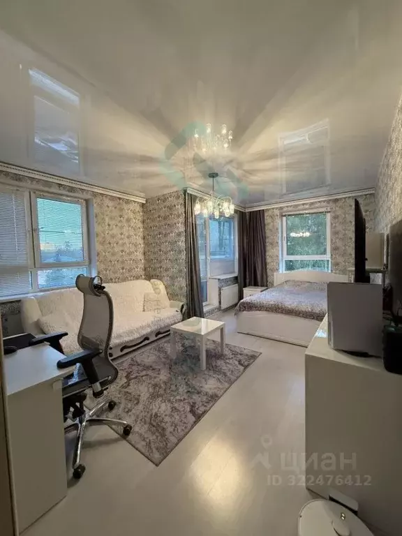 1-к кв. Нижегородская область, Нижний Новгород просп. Гагарина, 99к2 ... - Фото 2