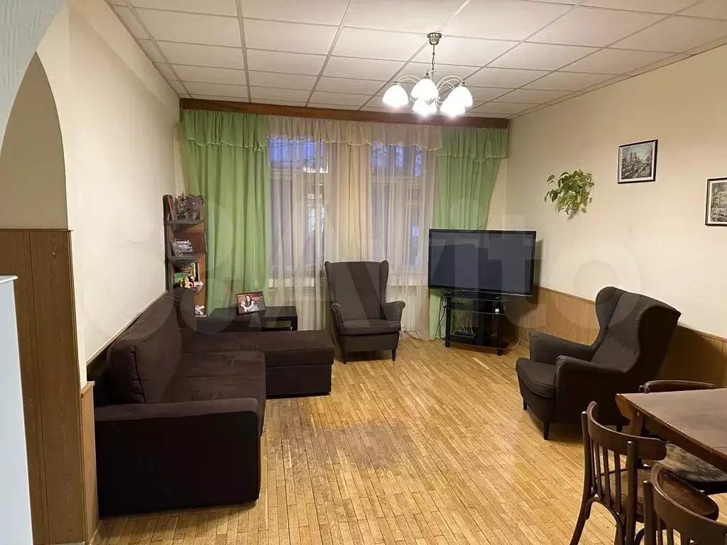 3-к. квартира, 90 м, 2/4 эт. - Фото 0