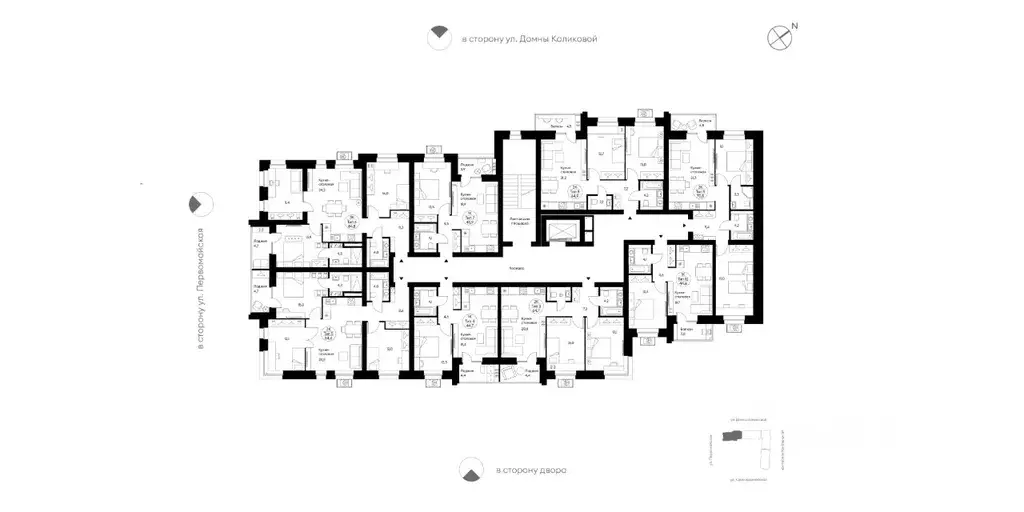 1-к кв. Коми, Сыктывкар Интернациональная ул., 200 (45.9 м) - Фото 1