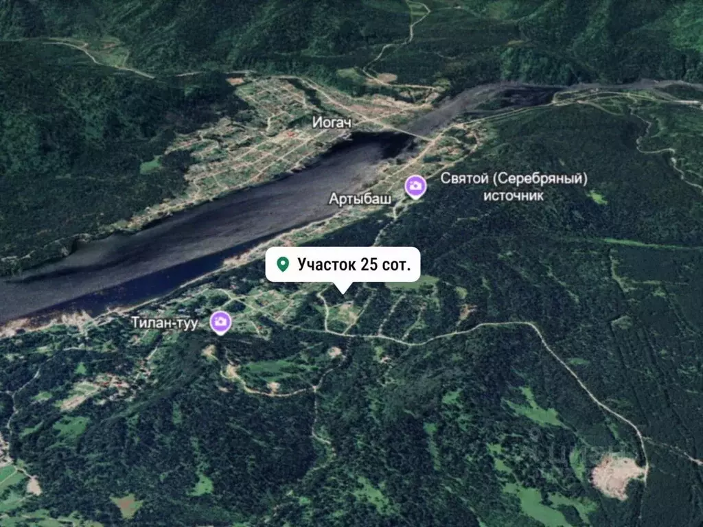 Участок в Алтай, Турочакский район 1 (25.0 сот.) - Фото 2