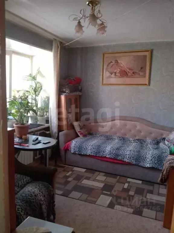 1-к кв. Хабаровский край, Комсомольск-на-Амуре ул. Калинина, 35/2 ... - Фото 1
