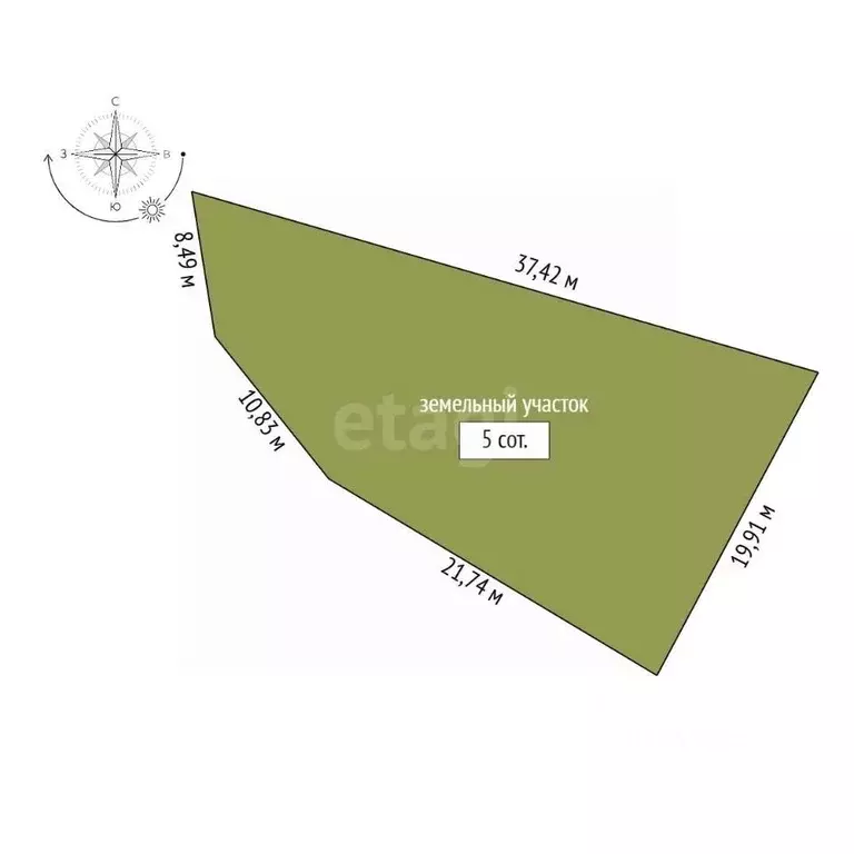 Участок в Амурская область, Благовещенск ЖБИ-12 СТ,  (5.0 сот.) - Фото 2