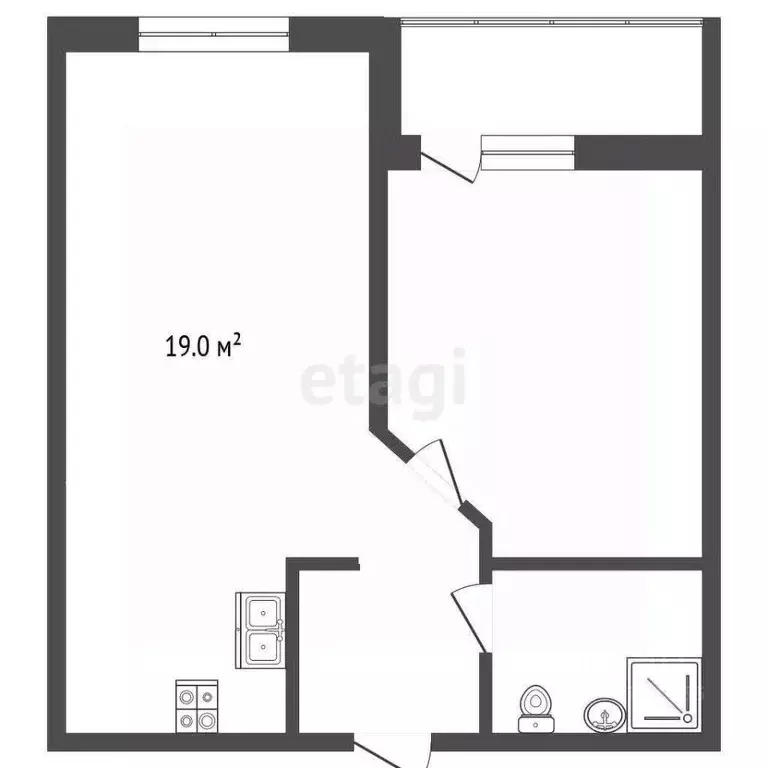 1-к кв. Краснодарский край, Анапа ш. Супсехское, 39к7 (41.0 м) - Фото 2