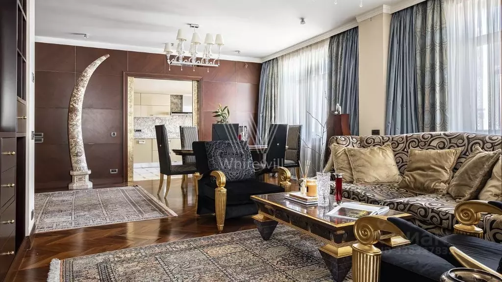 5-к кв. Москва Ходынский бул., 15 (204.0 м) - Фото 1