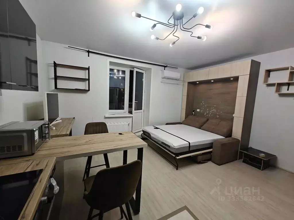 Студия Московская область, Балашиха ул. Безымянная, 4 (30.3 м) - Фото 1