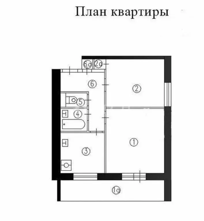 2-комнатная квартира: Москва, улица Головачёва, 7к2 (40 м) - Фото 0