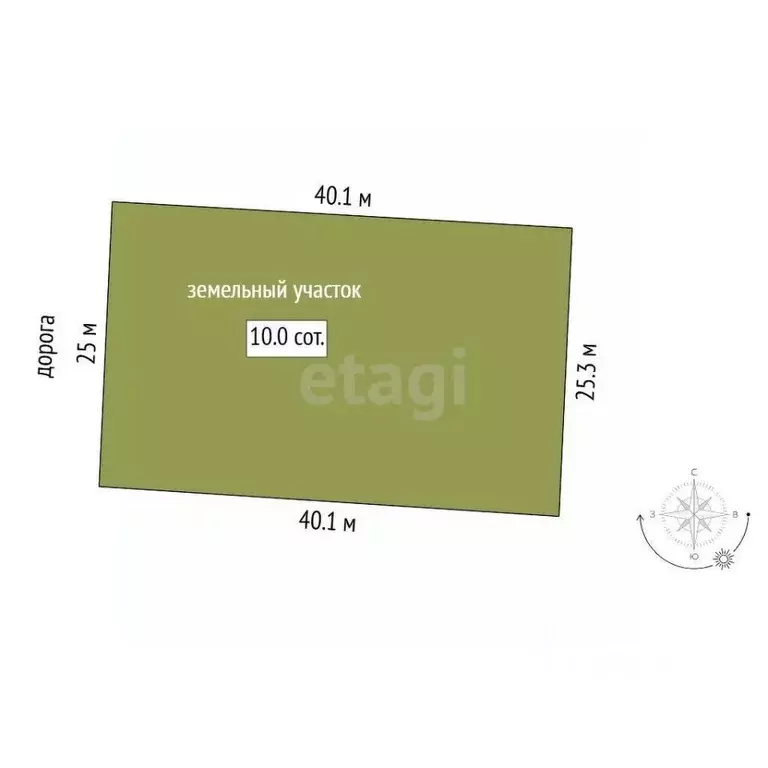 Участок в Тюменская область, Нижнетавдинский муниципальный округ, ... - Фото 2