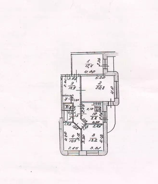 4-к кв. Марий Эл, Йошкар-Ола ул. Воинов-Интернационалистов, 23 (86.1 ... - Фото 1