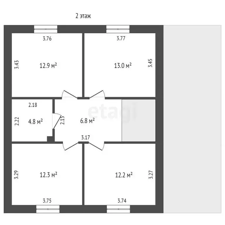 Дом в Ярославский муниципальный округ, деревня Кузнечиха ... - Фото 2