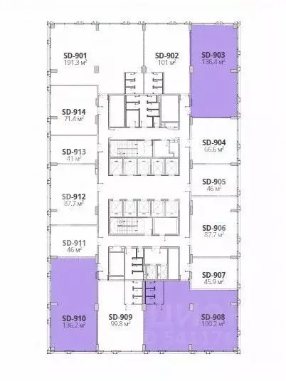Офис в Москва Дмитровский проезд, вл1Г (136 м) - Фото 2