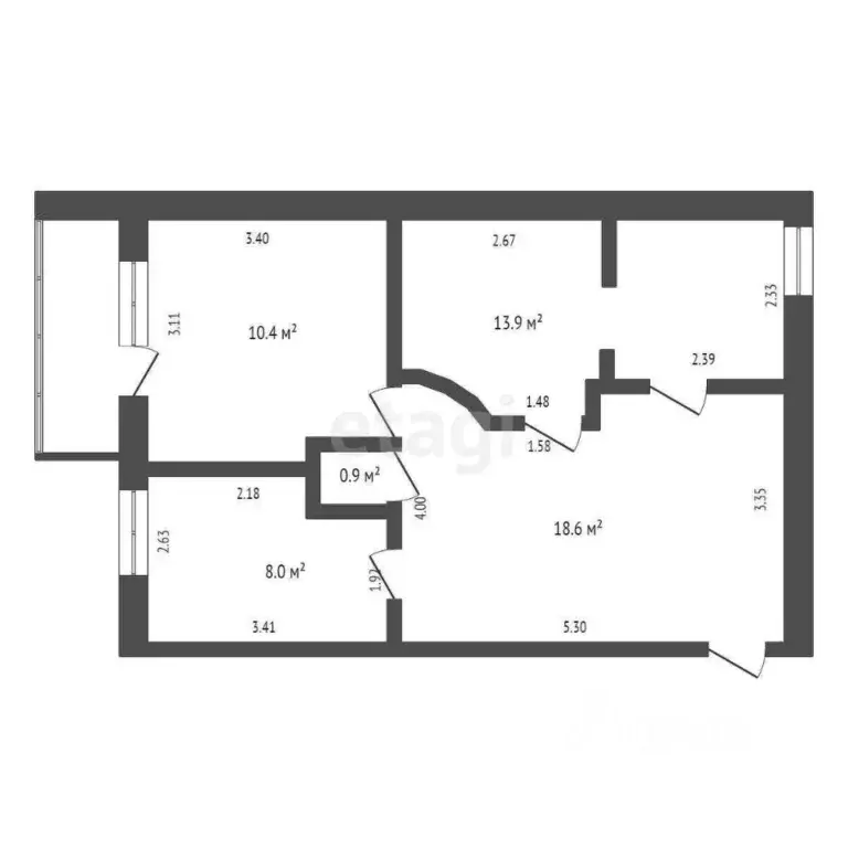 Офис в Ямало-Ненецкий АО, Новый Уренгой ул. 26-го съезда КПСС, 4В (49 ... - Фото 2