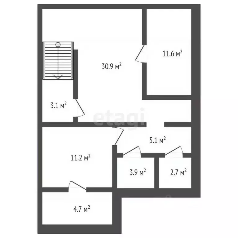 Дом в Брянская область, Брянский район, пос. Мичуринский ул. ... - Фото 2