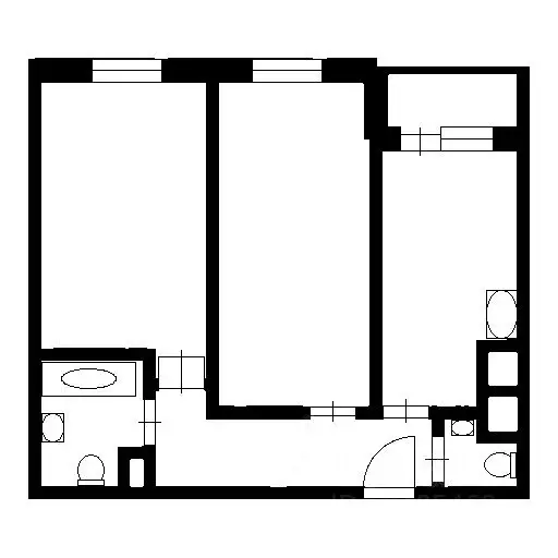 2-к кв. Санкт-Петербург Учительская ул., 18к3 (55.5 м) - Фото 2