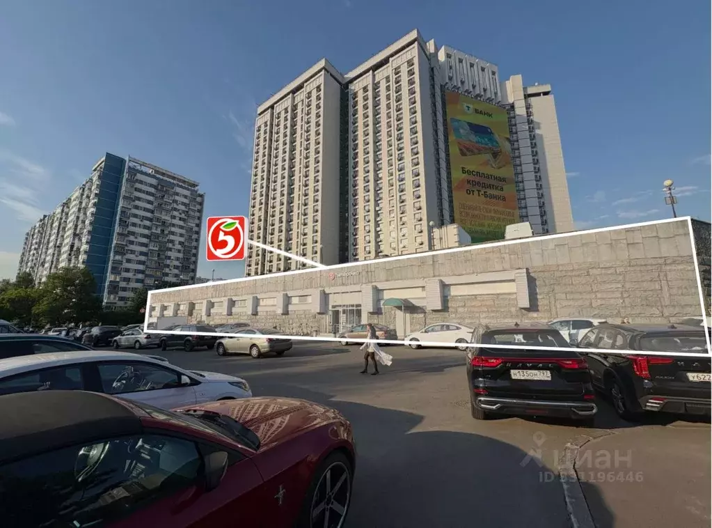 Торговая площадь в Москва Ленинский просп., 158С3 (639 м) - Фото 1
